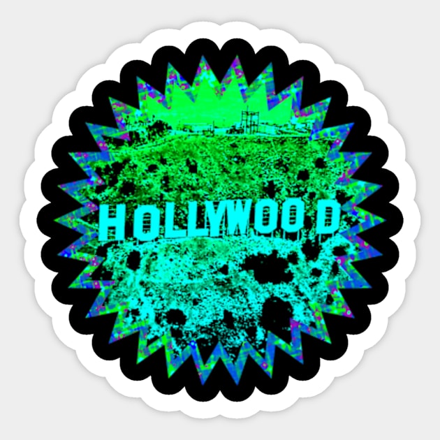 Hollywood! Sticker by Courage2B